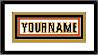 Anaheim Nameplate - Road White (2006-2014) - Premier Tier 1