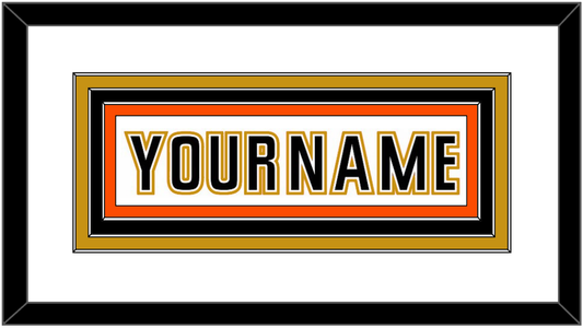 Anaheim Nameplate - Road White (2006-2014) - Premier Tier 1