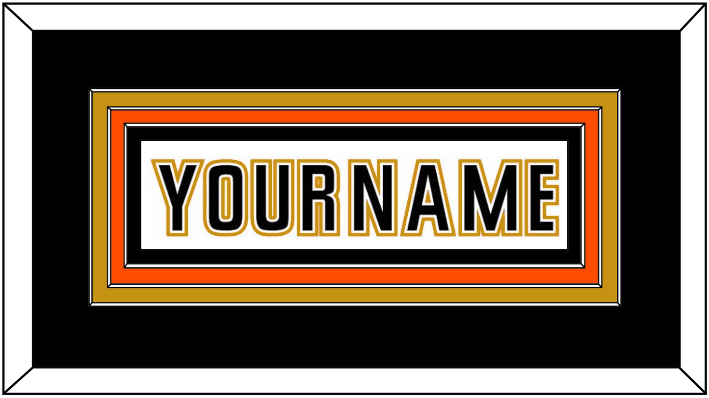 Anaheim Nameplate - Road White (2006-2014) - Premier Tier 2