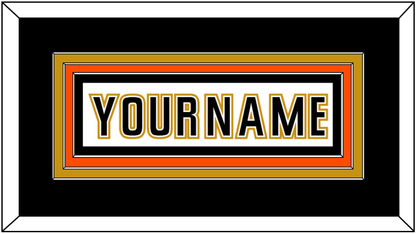 Anaheim Nameplate - Road White (2006-2014) - Premier Tier 2