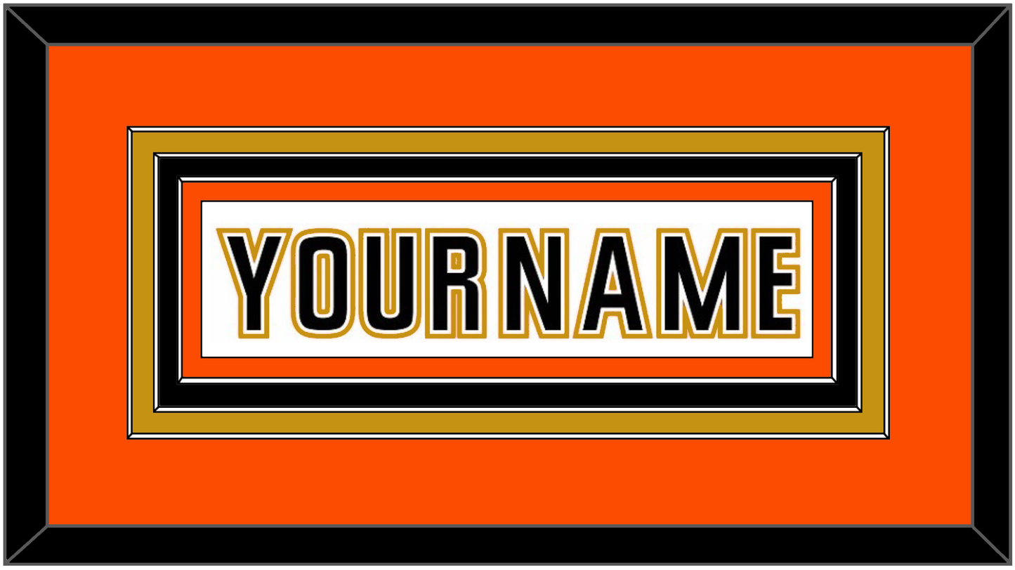 Anaheim Nameplate - Road White (2006-2014) - Premier Tier 3
