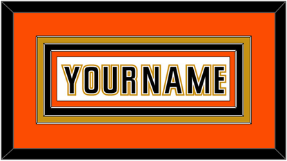 Anaheim Nameplate - Road White (2006-2014) - Premier Tier 3
