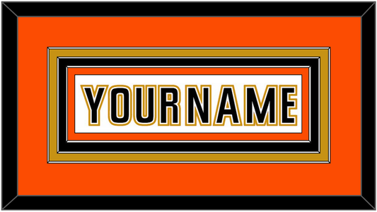 Anaheim Nameplate - Road White (2006-2014) - Premier Tier 3