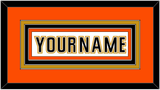 Anaheim Nameplate - Road White (2006-2014) - Triple Mat 3