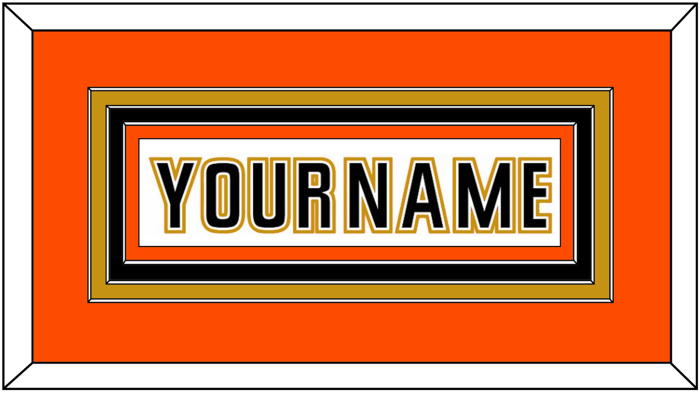 Anaheim Nameplate - Road White (2006-2014) - Premier Tier 3