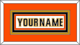 Anaheim Nameplate - Road White (2006-2014) - Triple Mat 3