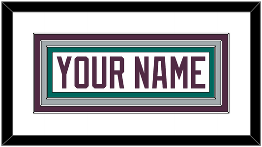 Anaheim Nameplate - Home White (1993-2006) - Premier Tier 1