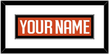 Anaheim Nameplate - Home Orange - Single Mat 1