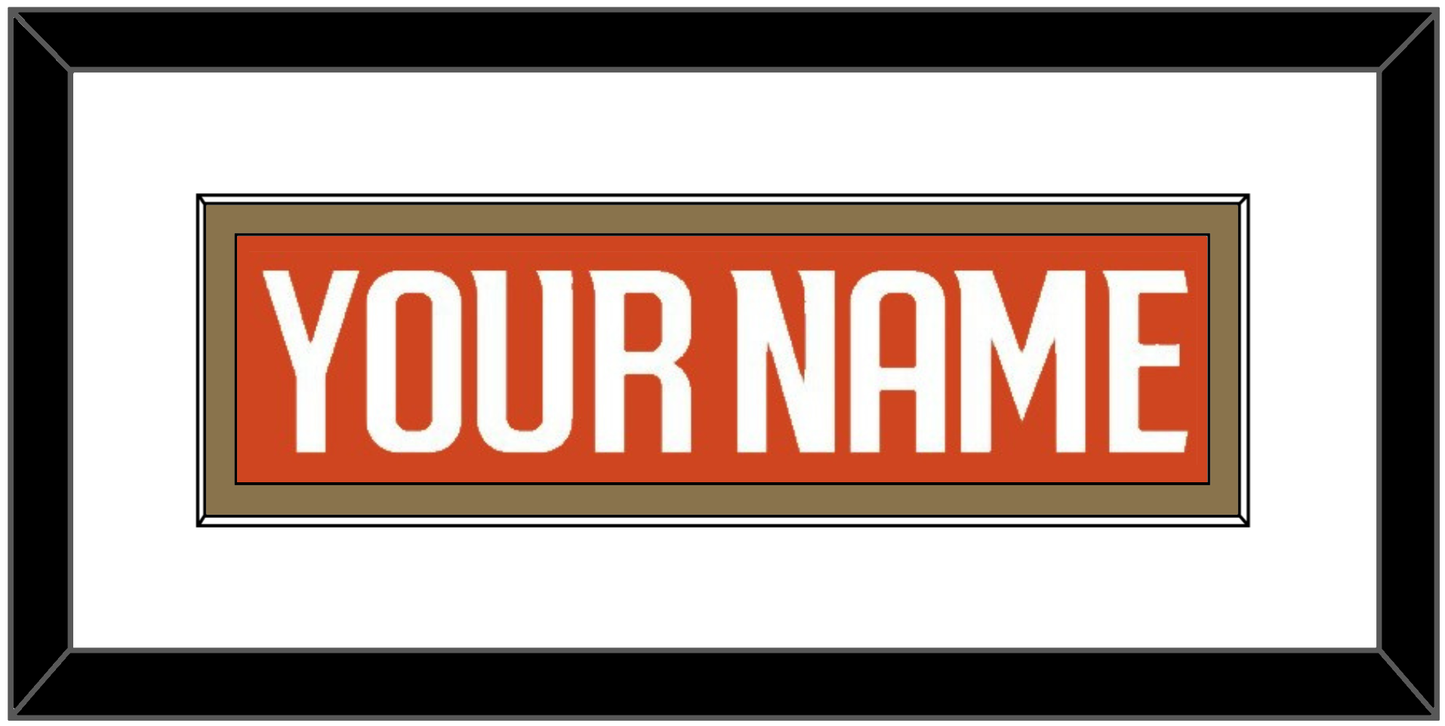 Anaheim Nameplate - Home Orange - Essential Tier 2