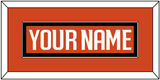 Anaheim Nameplate - Home Orange - Single Mat 3