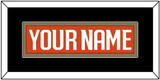 Anaheim Nameplate - Home Orange - Single Mat 4