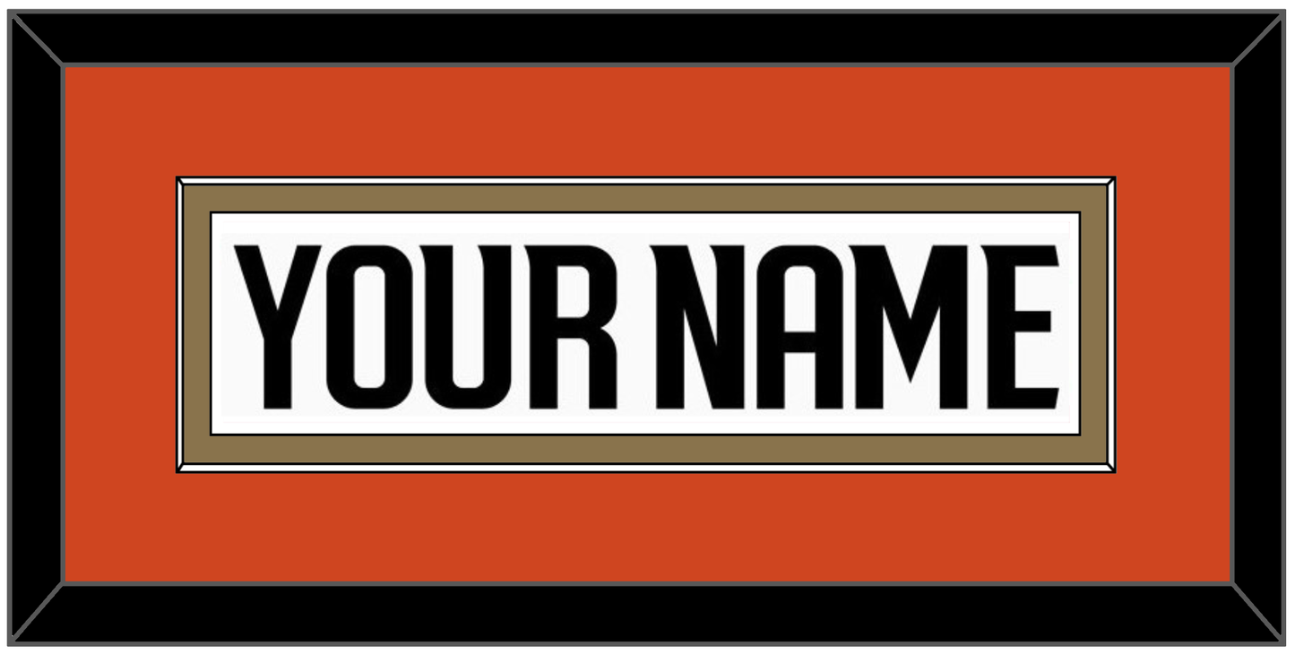 Anaheim Nameplate - Road White - Essential Tier 2