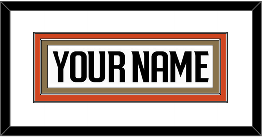 Anaheim Nameplate - Road White - Signature Tier 1