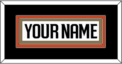 Anaheim Nameplate - Road White - Signature Tier 3