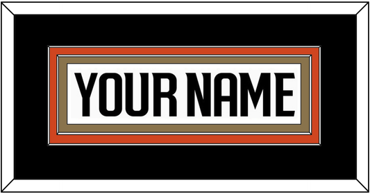 Anaheim Nameplate - Road White - Signature Tier 3