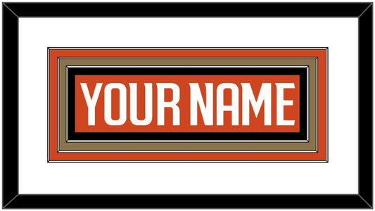 Anaheim Nameplate - Home Orange - Premier Tier 1