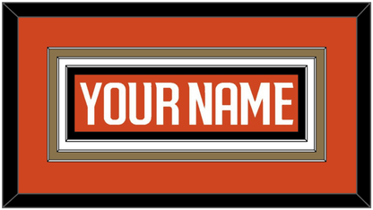 Anaheim Nameplate - Home Orange - Premier Tier 2