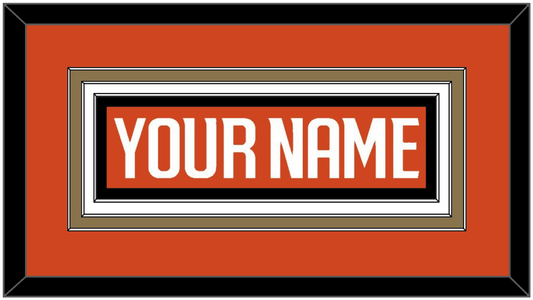 Anaheim Nameplate - Home Orange - Premier Tier 2