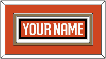 Anaheim Nameplate - Home Orange - Premier Tier 2