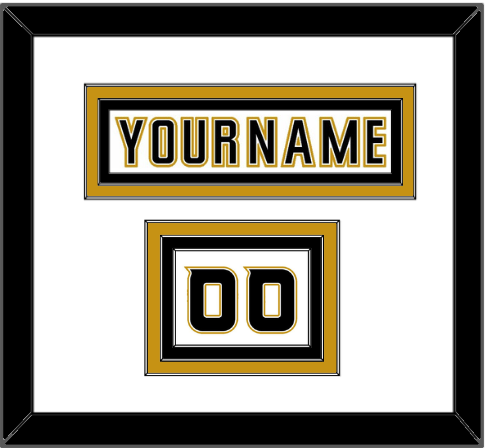Anaheim Nameplate & Number (Shoulder) - Road White (2006-2014) - Premier Tier 1