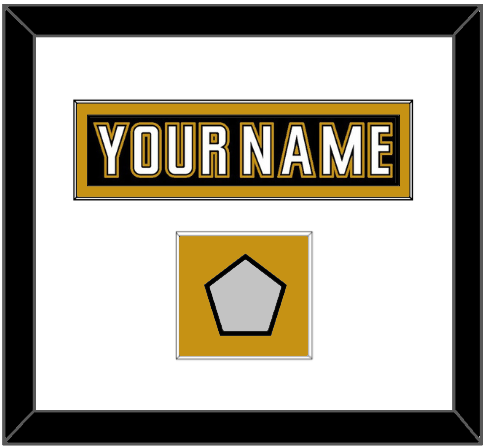 Anaheim Nameplate & Stanley Cup Champions Patch - Home Black (2006-2014) - Essential Tier 1