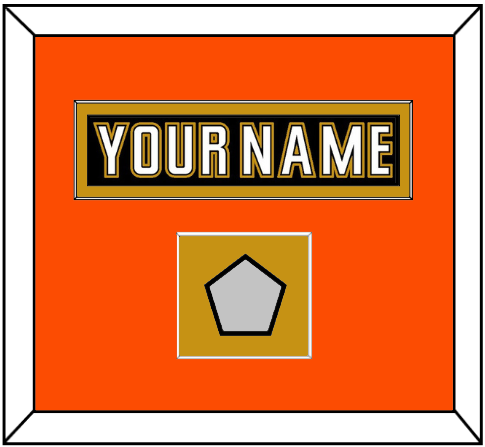 Anaheim Nameplate & Stanley Cup Champions Patch - Home Black (2006-2014) - Essential Tier 3