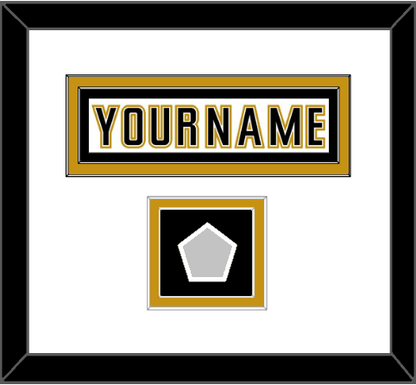 Anaheim Nameplate & Stanley Cup Champions Patch - Road White (2006-2014) - Signature Tier 1