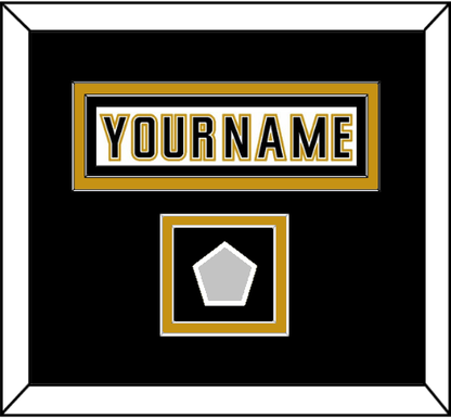 Anaheim Nameplate & Stanley Cup Champions Patch - Road White (2006-2014) - Signature Tier 2