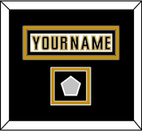 Anaheim Nameplate & Stanley Cup Finals Patch - Road White (2006-2014) - Double Mat 2