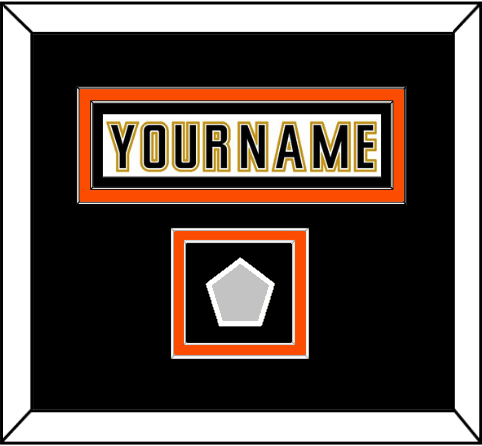 Anaheim Nameplate & Stanley Cup Finals Patch - Road White (2006-2014) - Signature Tier 3