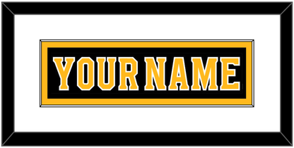 Boston Nameplate - Home Black - Essential Tier 1