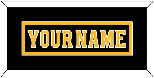 Boston Nameplate - Home Black - Essential Tier 2
