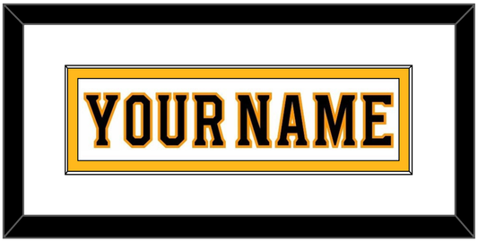 Boston Nameplate - Road White - Essential Tier 1