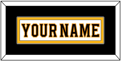 Boston Nameplate - Road White - Essential Tier 2