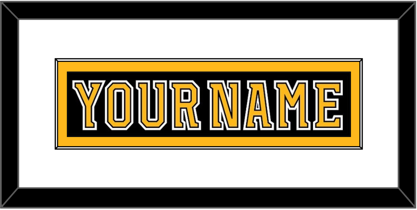Boston Nameplate - Home Black (2007-2017) - Essential Tier 1
