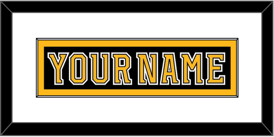 Boston Nameplate - Home Black (2007-2017) - Essential Tier 1