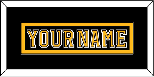 Boston Nameplate - Home Black (2007-2017) - Essential Tier 2