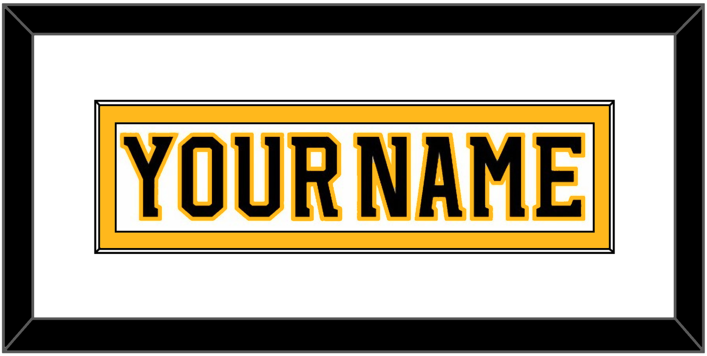 Boston Nameplate - Home/Road White (1995-2007) - Essential Tier 1