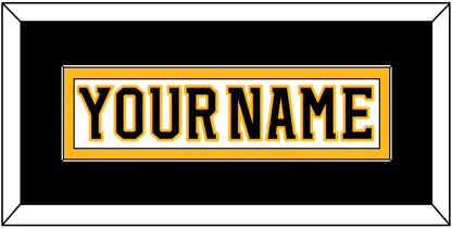 Boston Nameplate - Road White (2007-2017) - Essential Tier 2