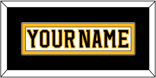Boston Nameplate - Road White (2007-2017) - Essential Tier 2