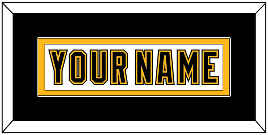 Boston Nameplate - Home/Road White (1995-2007) - Essential Tier 2