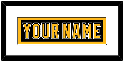 Boston Nameplate - Road/Home Black (1995-2007) - Essential Tier 1