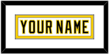 Boston Nameplate - Home White (1977-1981) - Single Mat 1