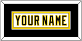 Boston Nameplate - Home White (1977-1981) - Single Mat 3