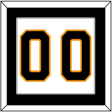 Boston Number (Back) - Road White - Single Mat 1