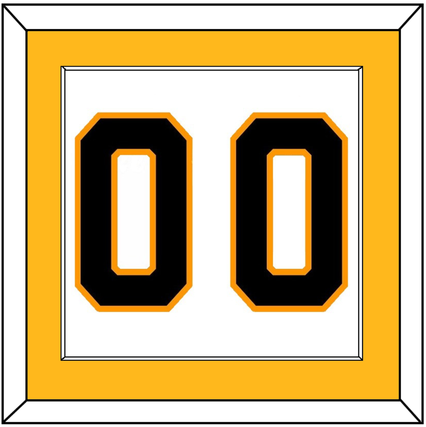 Boston Number (Back) - Road White - Essential Tier 2