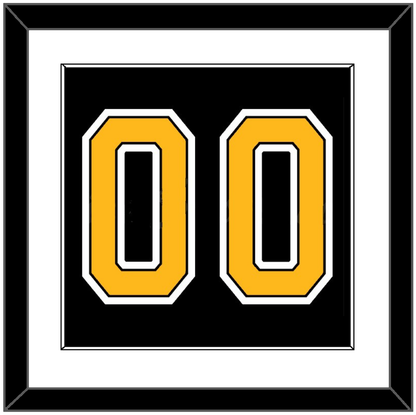 Boston Number (Back) - Home Black (2007-2017) - Essential Tier 1