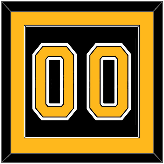 Boston Number (Back) - Home Black (2007-2017) - Essential Tier 2