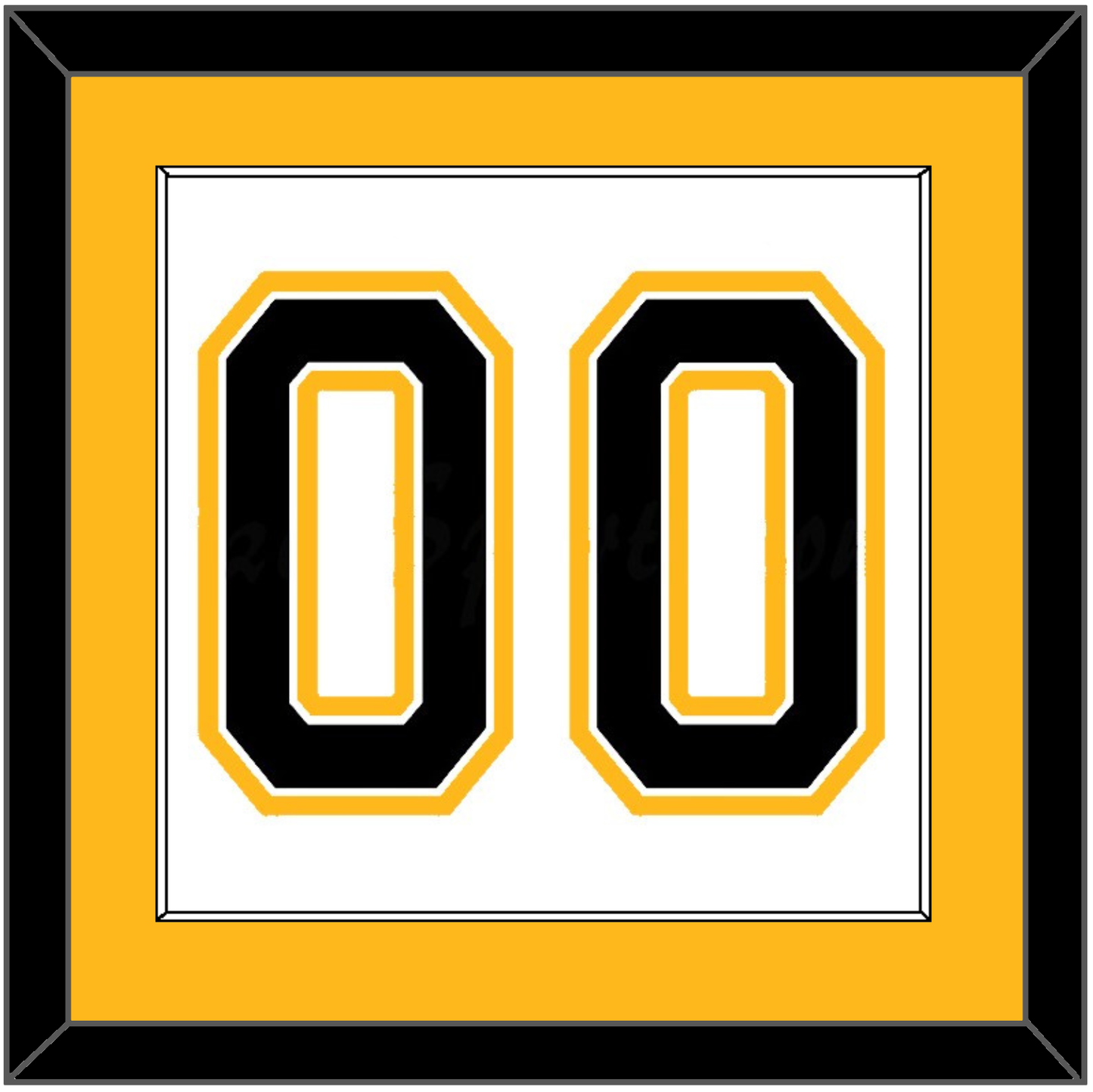 Boston Number (Back) - Road White (2007-2017) - Essential Tier 2