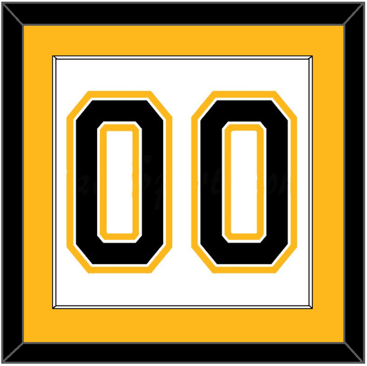 Boston Number (Back) - Road White (2007-2017) - Essential Tier 2